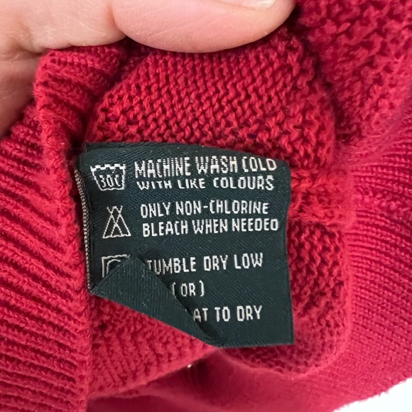 Bolle Golf Sweater Diamond knit Sweater embroidered golf sweater - Picture 7 of 10